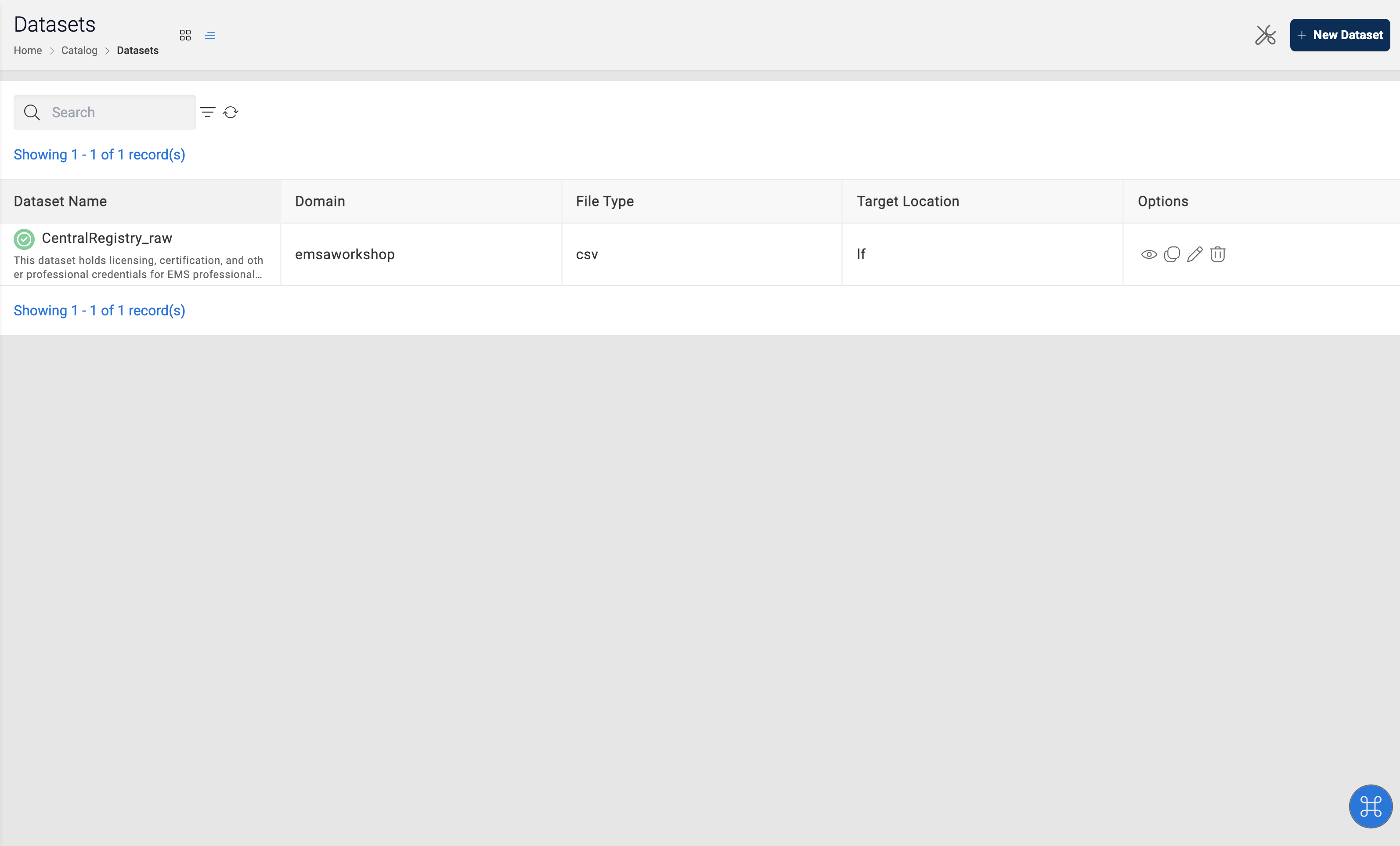 datasetcreate